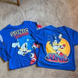 Sonic the Hedgehog Blue Kids T-Shirt Set